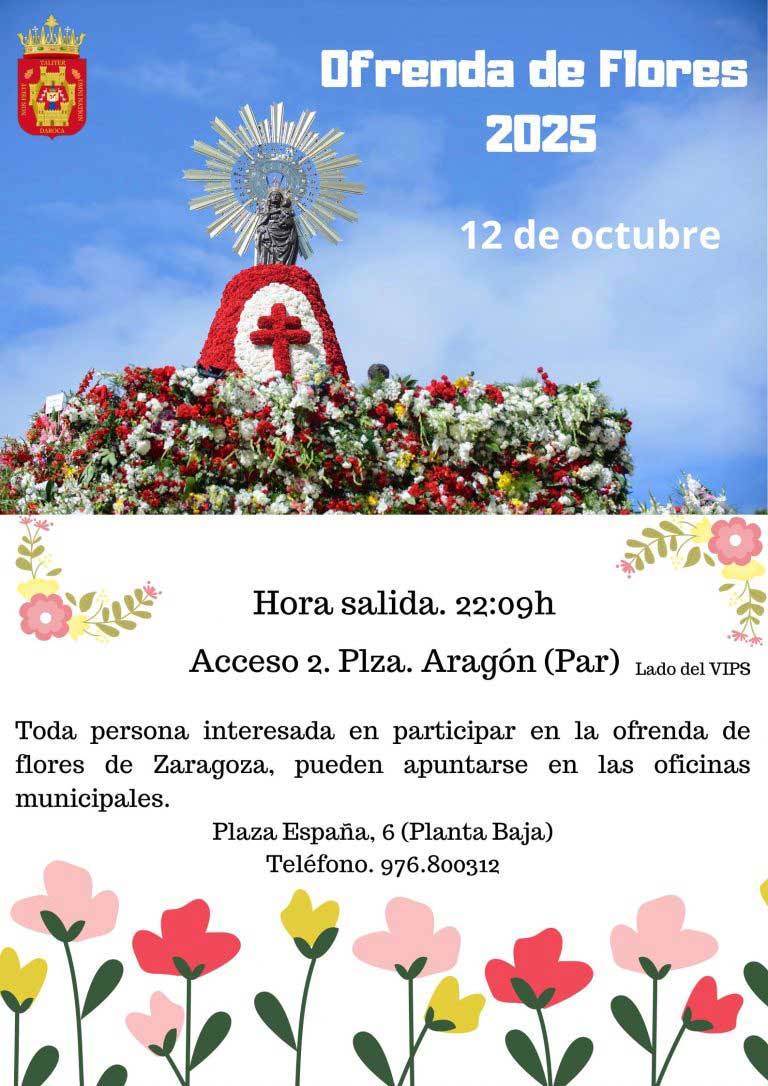 Ofrenda de Flores 2025