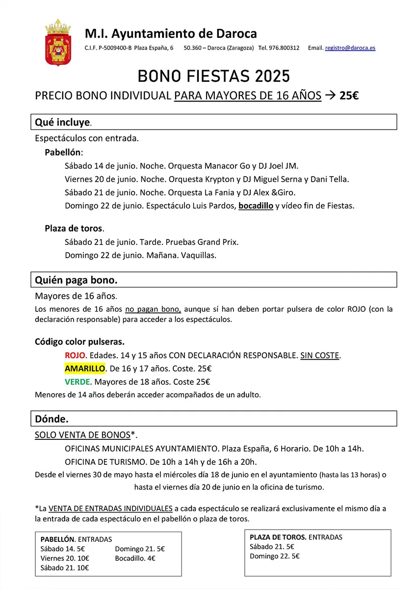 bono fiestas 2